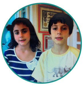 Sofia e Fábio Miretti