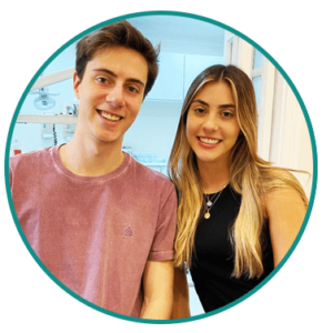 Fábio e Sofia Miretti